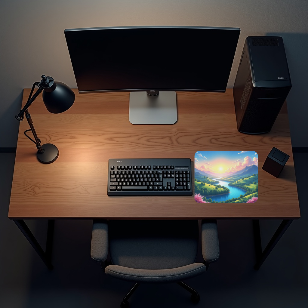 Spring Time Anime Mouse Pad
